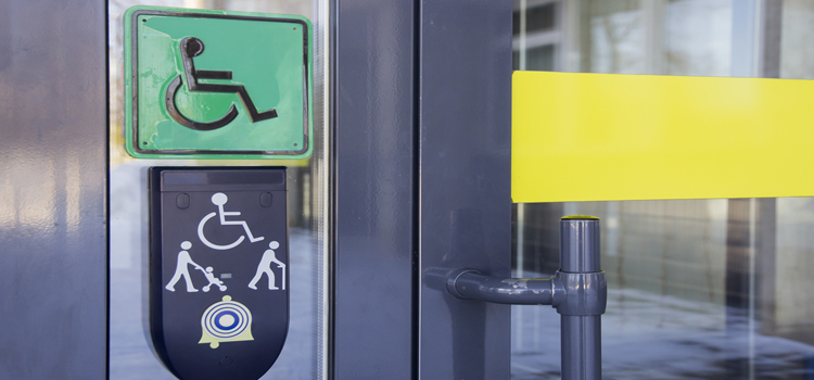 automatic handicap door opener in Northdale
