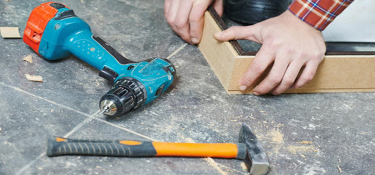 broken door frame repair Northdale